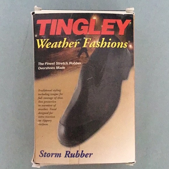 Tingly Rubber Overshoes NWOT men’s - Picture 2 of 6